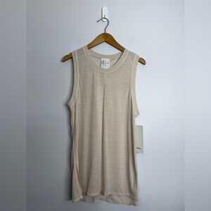 Lululemon Uncovered Tall Tank Silk Rose Size 6 NWT